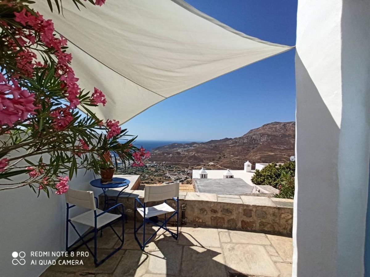 Traditional Stone House With Breathtaking View Serifos Town ภายนอก รูปภาพ