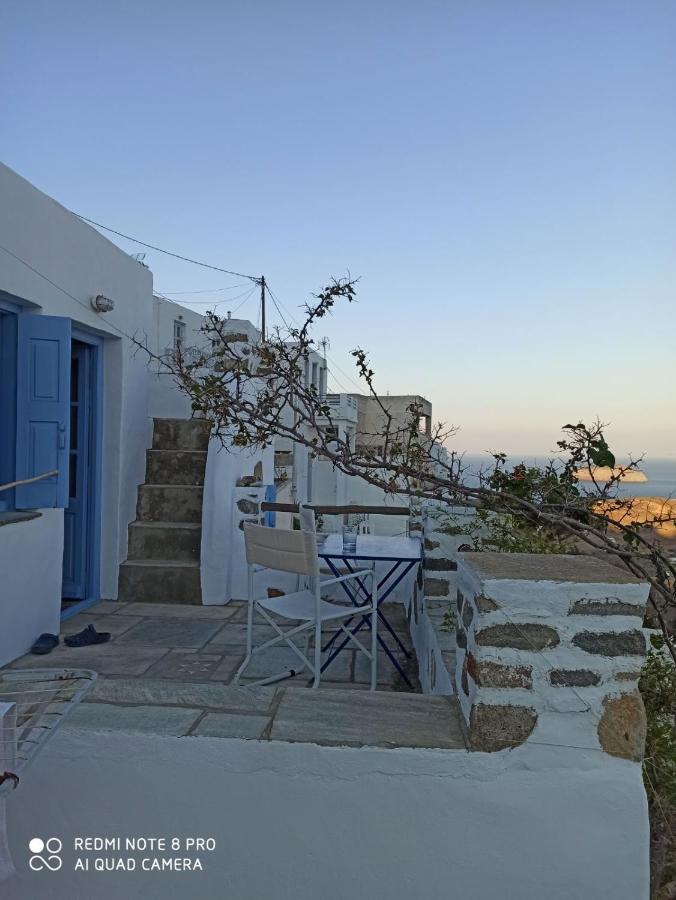 Traditional Stone House With Breathtaking View Serifos Town ภายนอก รูปภาพ